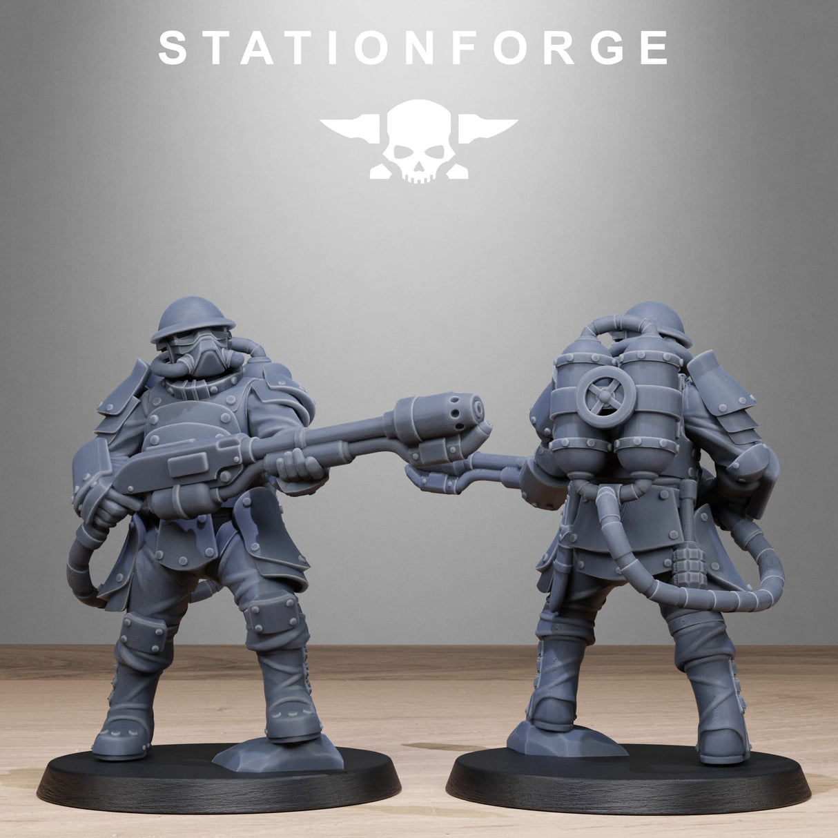 Tabletop Terrain Miniature RoyalGuard Bastioners