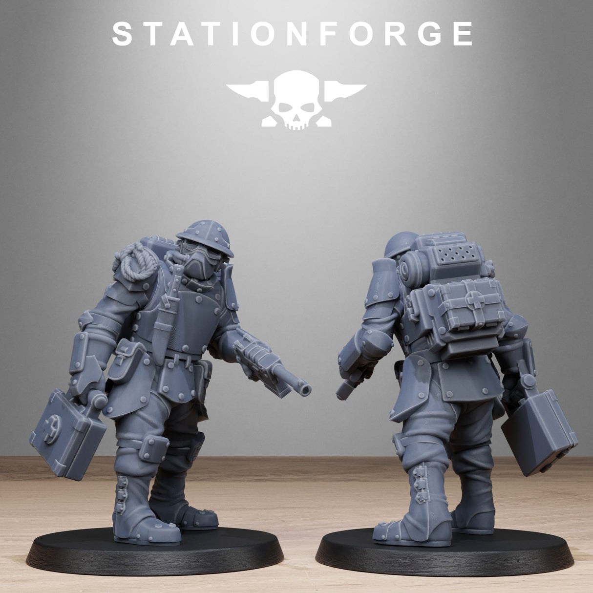 Tabletop Terrain Miniature RoyalGuard Bastioners
