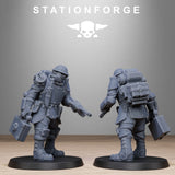 Tabletop Terrain Miniature RoyalGuard Bastioners