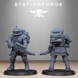 Tabletop Terrain Miniature RoyalGuard Bastioners