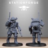 Tabletop Terrain Miniature RoyalGuard Bastioners