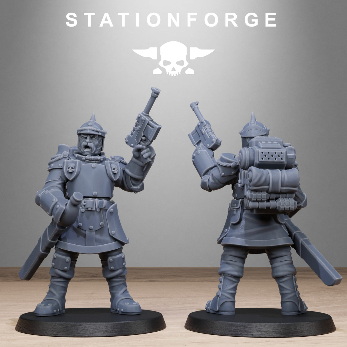 Tabletop Terrain Miniature RoyalGuard Bastioners