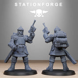 Tabletop Terrain Miniature RoyalGuard Bastioners
