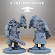 Tabletop Terrain Miniature RoyalGuard Captain Julius
