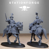 Tabletop Terrain Miniature RoyalGuard Cavalry