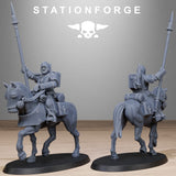 Tabletop Terrain Miniature RoyalGuard Cavalry