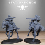 Tabletop Terrain Miniature RoyalGuard Cavalry
