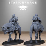 Tabletop Terrain Miniature RoyalGuard Cavalry