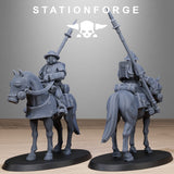Tabletop Terrain Miniature RoyalGuard Cavalry