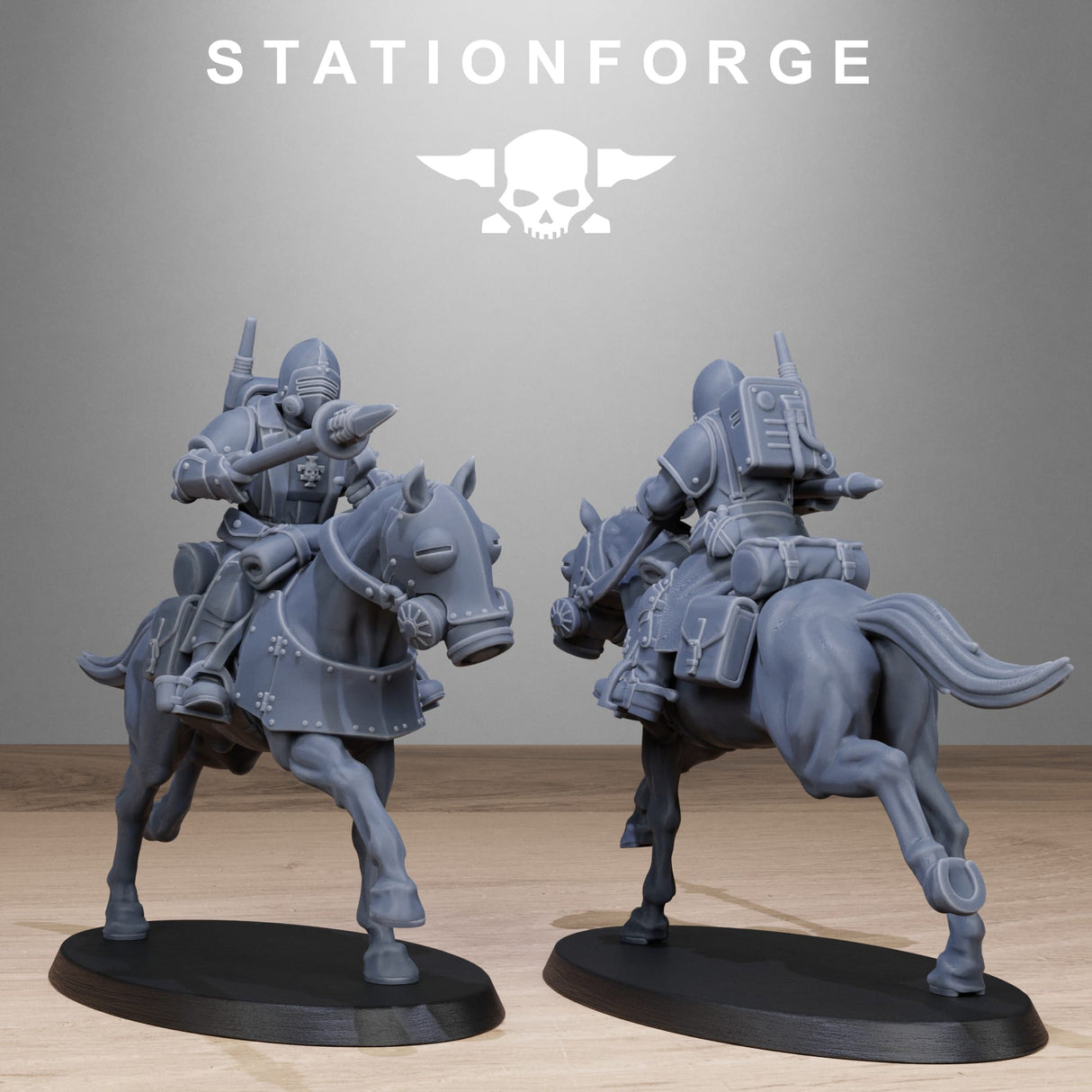 Tabletop Terrain Miniature RoyalGuard Cavalry