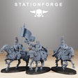 Tabletop Terrain Miniature RoyalGuard Cavalry Commanders
