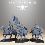 Tabletop Terrain Miniature RoyalGuard Cavalry Commanders