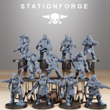 Tabletop Terrain Miniature RoyalGuard Commandos