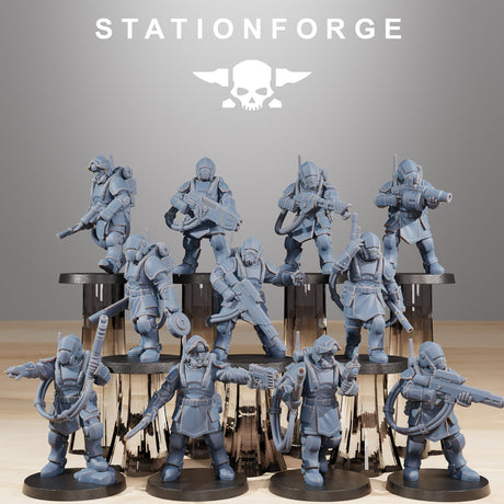 Tabletop Terrain Miniature RoyalGuard Commandos