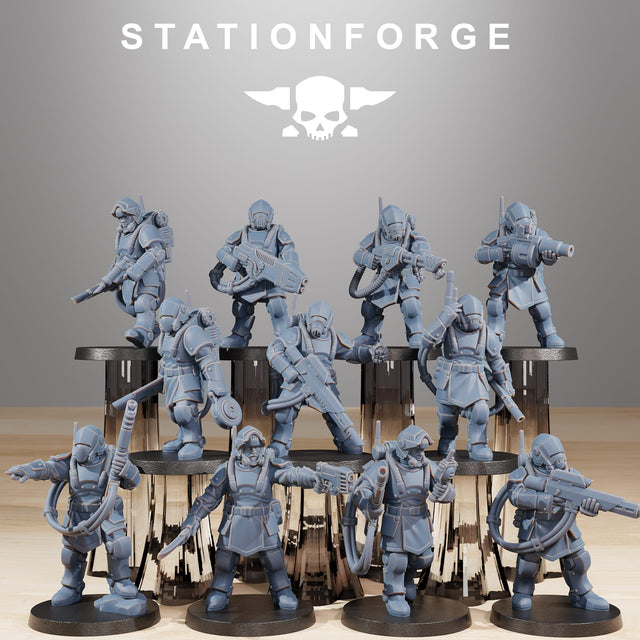 Tabletop Terrain Miniature RoyalGuard Commandos
