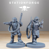 Tabletop Terrain Miniature RoyalGuard Commandos