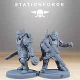 Tabletop Terrain Miniature RoyalGuard Commandos