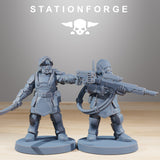 Tabletop Terrain Miniature RoyalGuard Commandos