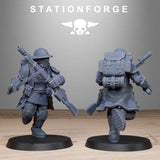 Tabletop Terrain Miniature RoyalGuard Enforcers