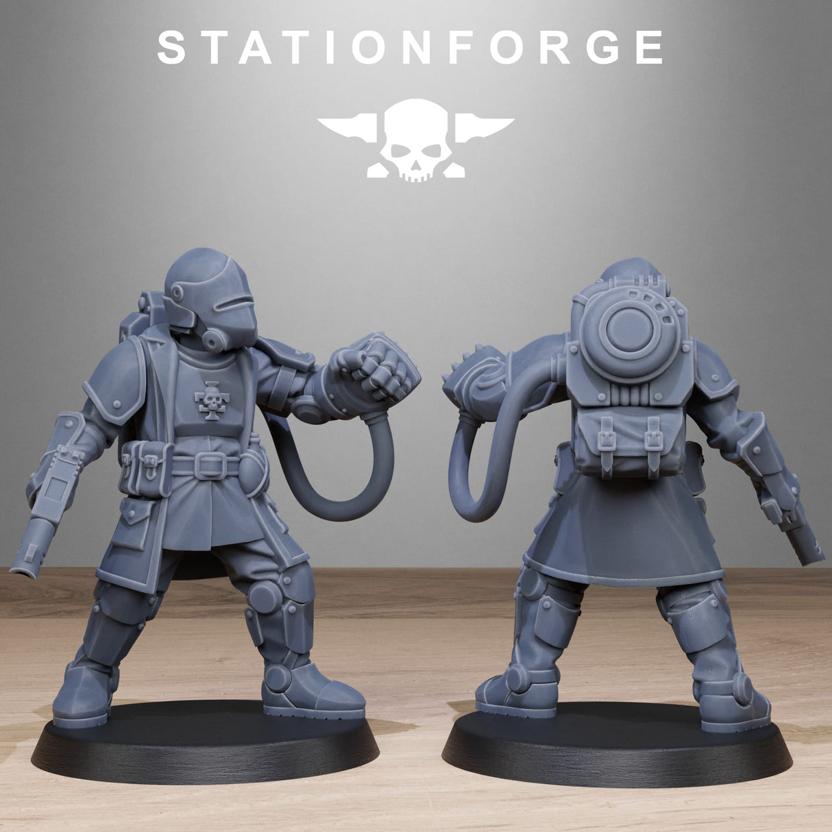 Tabletop Terrain Miniature RoyalGuard Enforcers