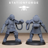 Tabletop Terrain Miniature RoyalGuard Enforcers