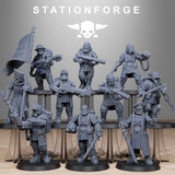Tabletop Terrain Miniature RoyalGuard Enforcers