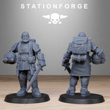 Tabletop Terrain Miniature RoyalGuard Enforcers