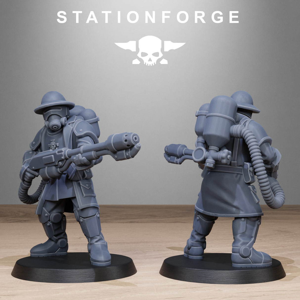 Tabletop Terrain Miniature RoyalGuard Enforcers