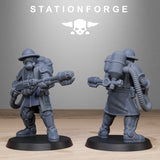 Tabletop Terrain Miniature RoyalGuard Enforcers