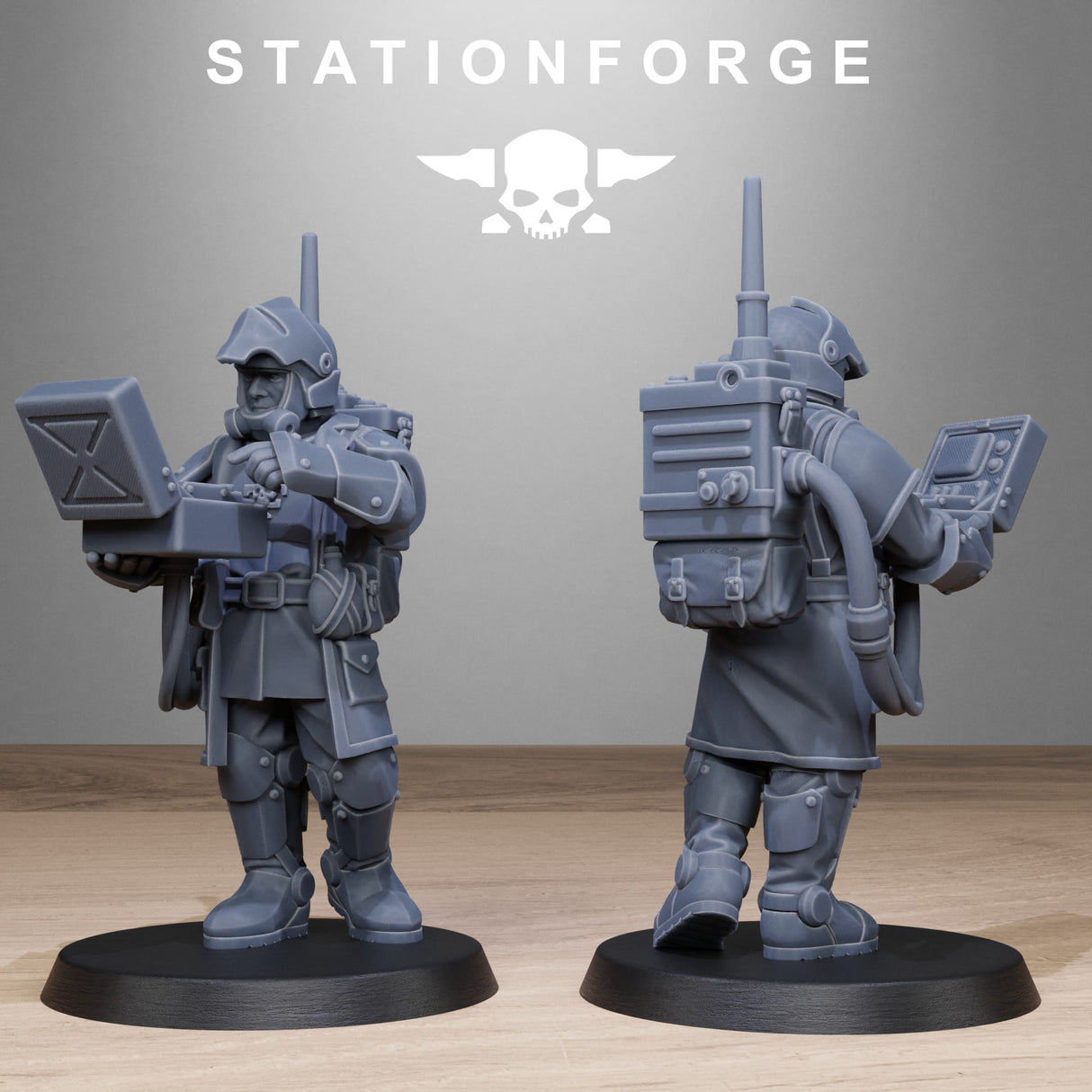Tabletop Terrain Miniature RoyalGuard Enforcers