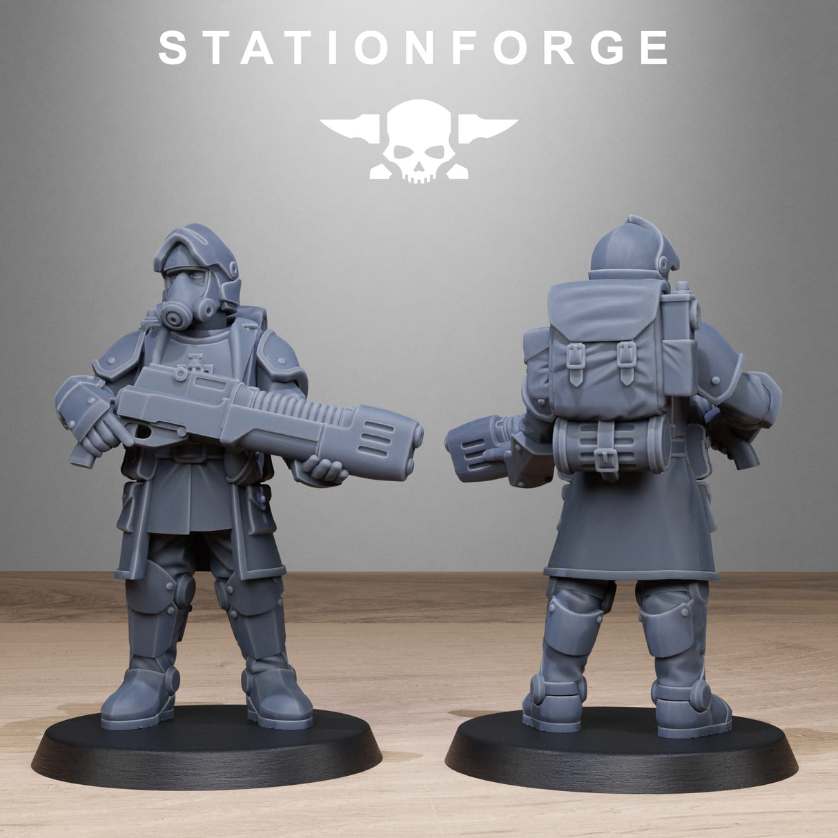 Tabletop Terrain Miniature RoyalGuard Enforcers