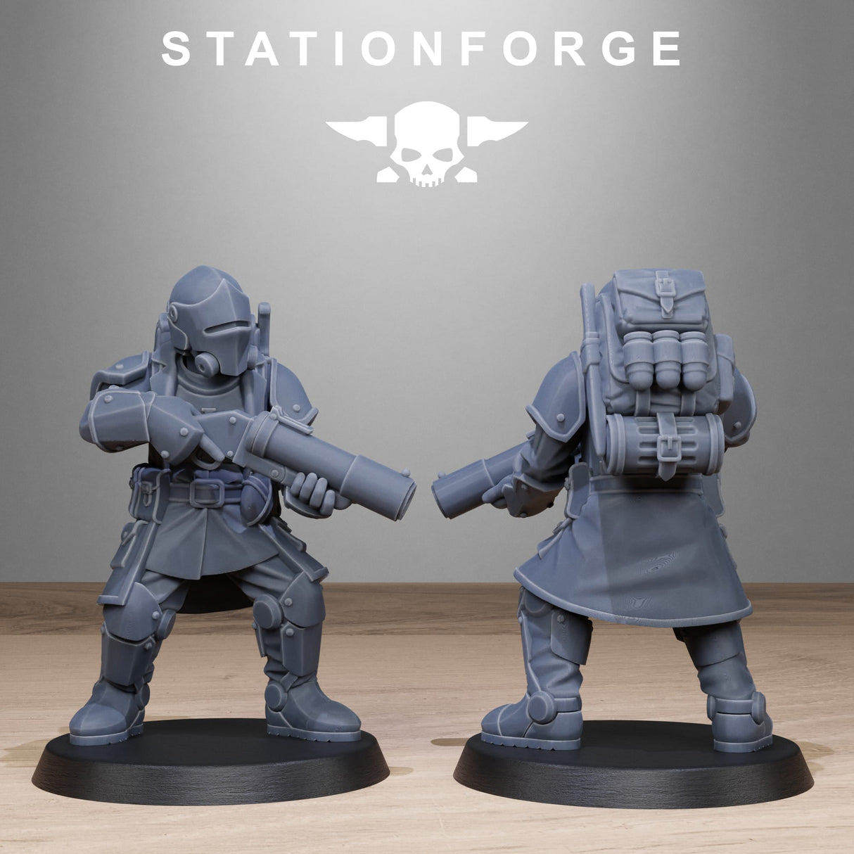 Tabletop Terrain Miniature RoyalGuard Enforcers