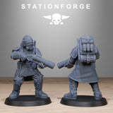 Tabletop Terrain Miniature RoyalGuard Enforcers