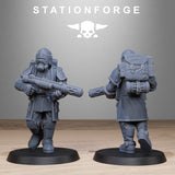 Tabletop Terrain Miniature RoyalGuard Enforcers
