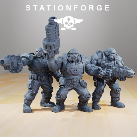 Tabletop Terrain Miniature RoyalGuard Guerrillas