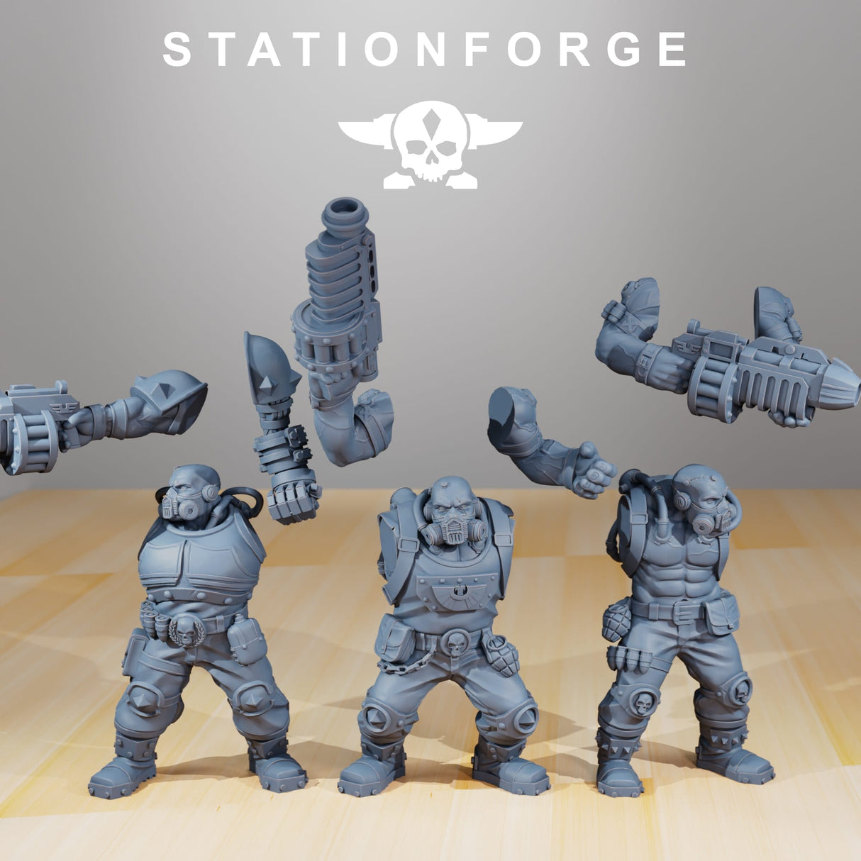 Tabletop Terrain Miniature RoyalGuard Guerrillas