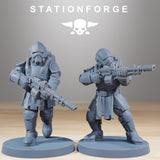 Tabletop Terrain Miniature RoyalGuard Infantry
