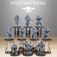 Tabletop Terrain Miniature RoyalGuard Infantry