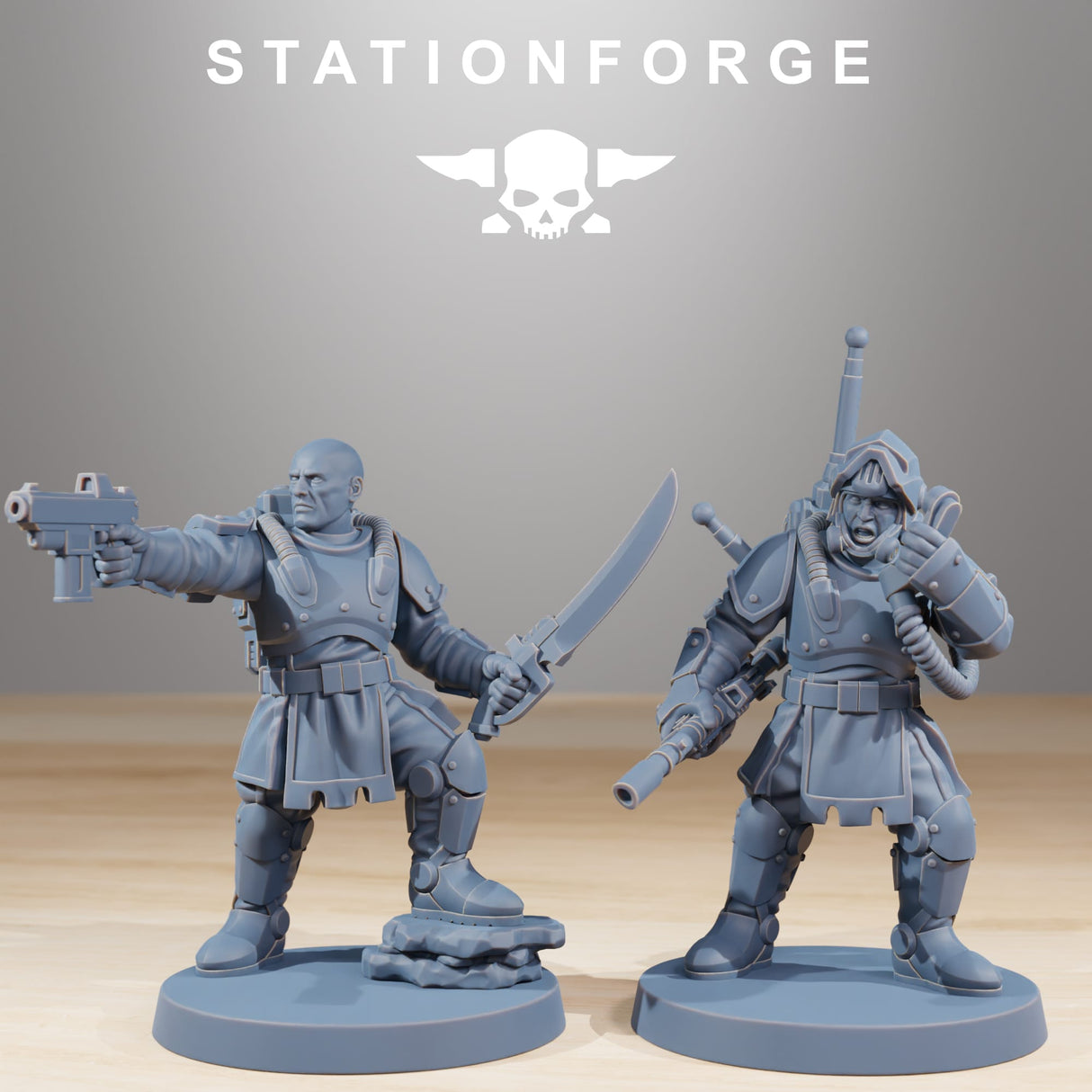 Tabletop Terrain Miniature RoyalGuard Infantry