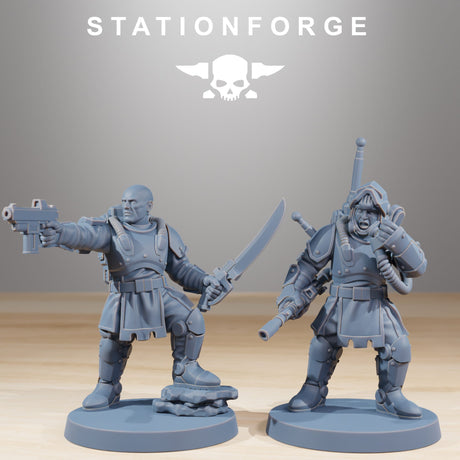 Tabletop Terrain Miniature RoyalGuard Infantry