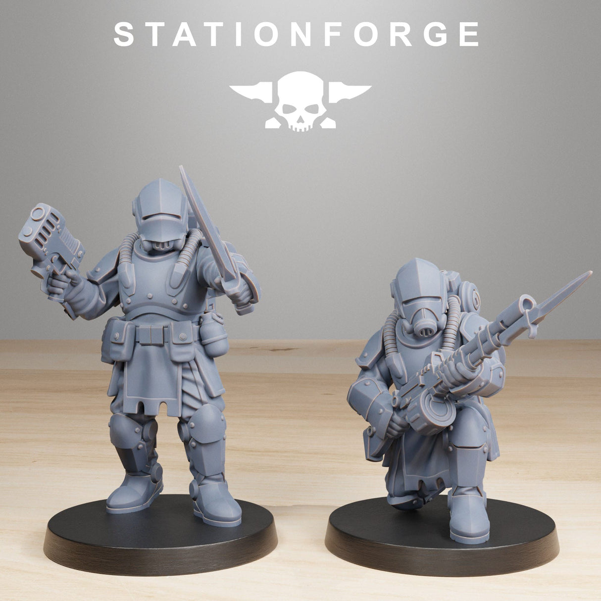 Tabletop Terrain Miniature RoyalGuard Infantry 2