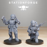 Tabletop Terrain Miniature RoyalGuard Infantry 2