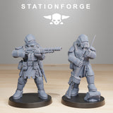 Tabletop Terrain Miniature RoyalGuard Infantry 2