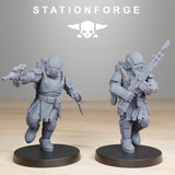 Tabletop Terrain Miniature RoyalGuard Infantry 2
