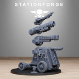 Tabletop Terrain Miniature RoyalGuard Light Artillery
