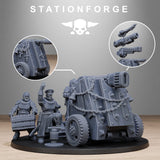 Tabletop Terrain Miniature RoyalGuard Light Artillery