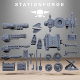 Tabletop Terrain Miniature RoyalGuard Light Artillery
