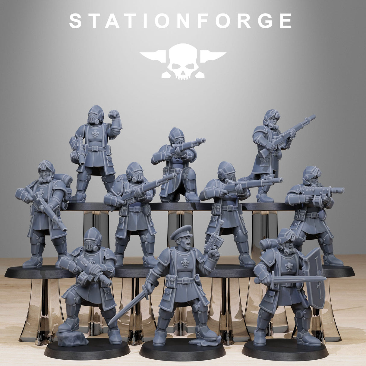 Tabletop Terrain Miniature RoyalGuard Patrol