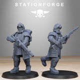 Tabletop Terrain Miniature RoyalGuard Patrol