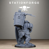 Tabletop Terrain Miniature RoyalGuard Shield Bearer